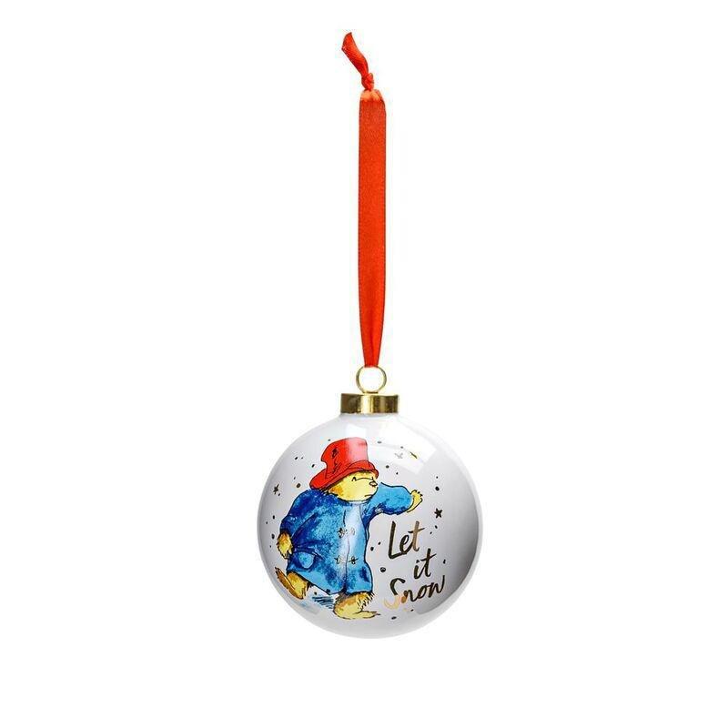 Paddington Baby's First Christmas Set of 4 Ceramic Baubles, , large image number 3