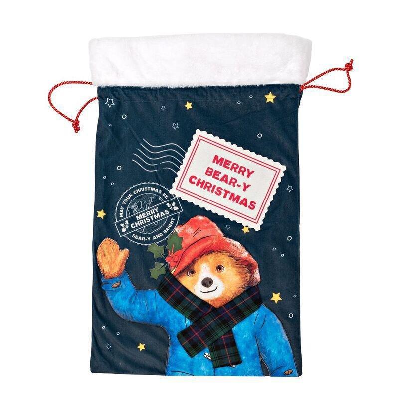 Paddington Fabric Present Sack Merry Bear-Y Christmas, , large image number 0