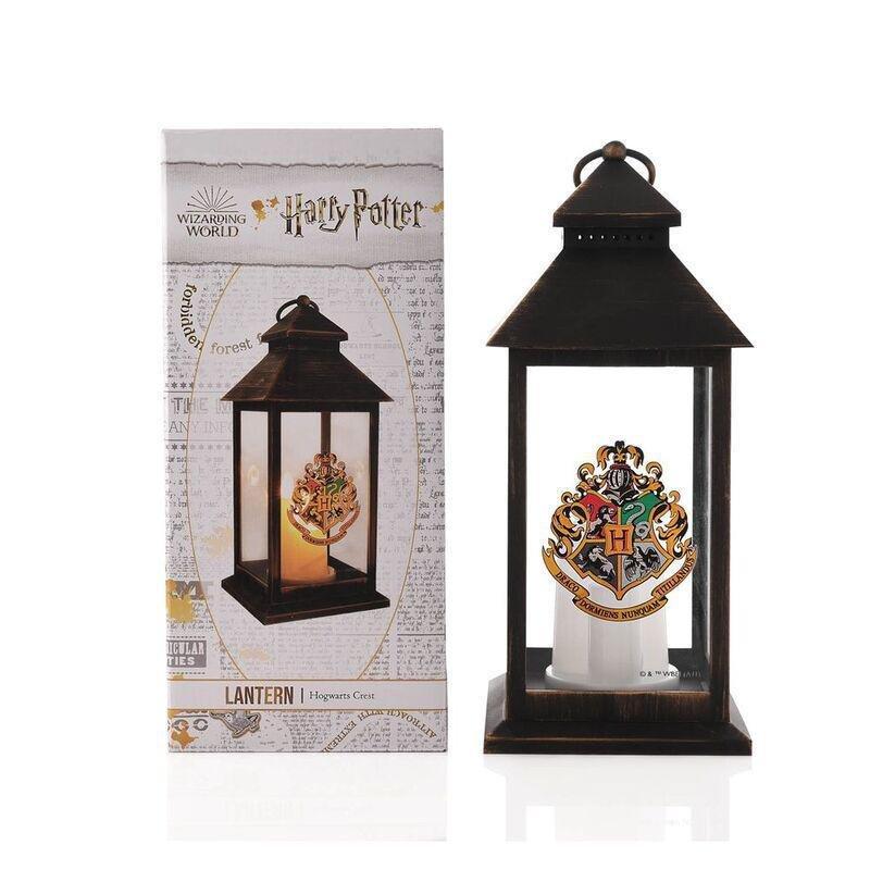 Warner Bros Harry Potter Light Up Lantern - Hogwarts Crest, , large image number 0