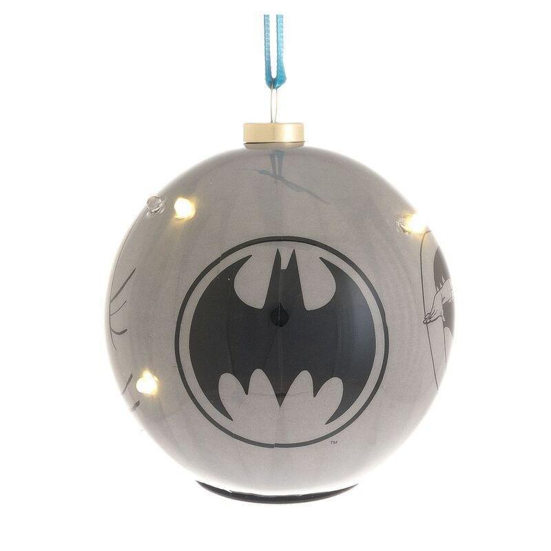 Warner Bros DC Comics Light Up Bauble - Batman, , large image number 0
