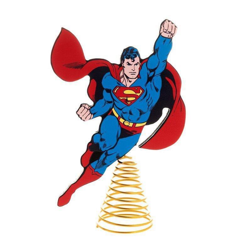 Warner Bros DC Comics Christmas Tree Topper - Superman, , large image number 0