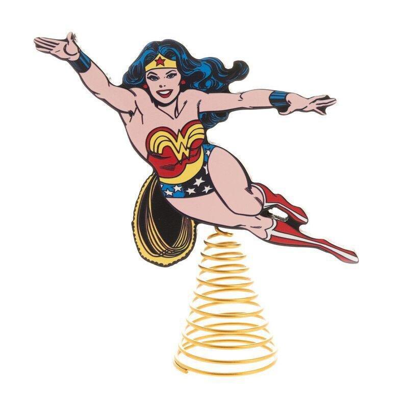 Warner Bros DC Comics Christmas Tree Topper - Wonder Woman, , large image number 0