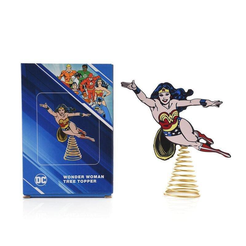Warner Bros DC Comics Christmas Tree Topper - Wonder Woman, , large image number 1