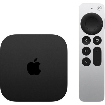 APPLE - Apple TV 4K Wi-Fi + Ethernet - 128GB (3rd Gen)