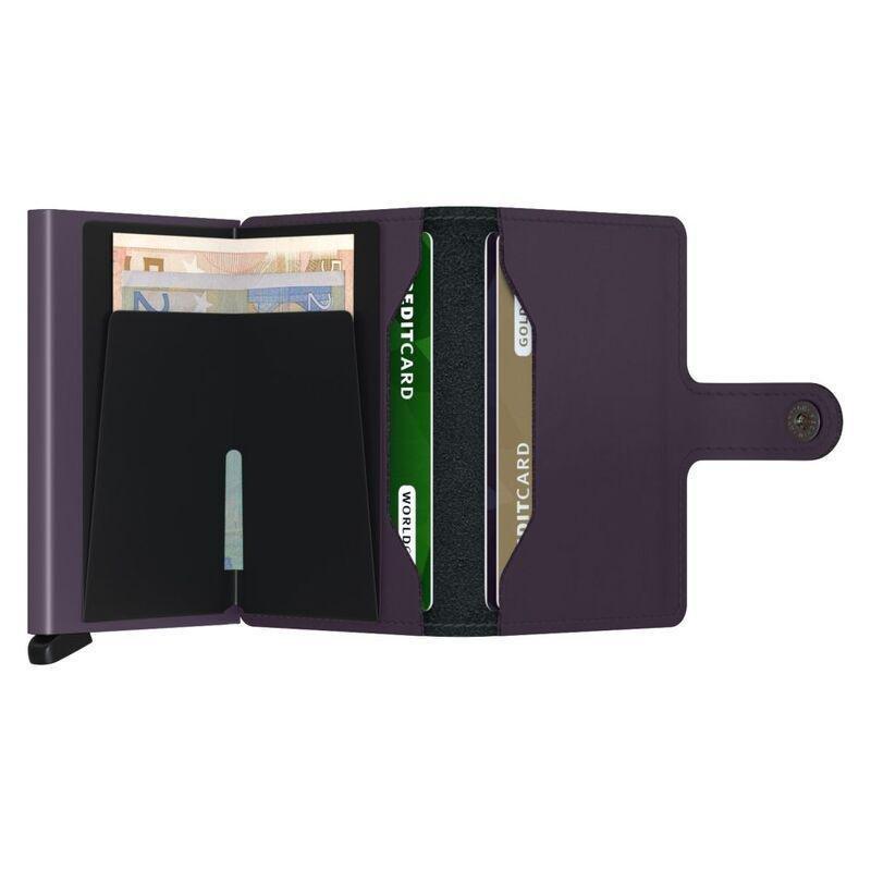 Secrid Miniwallet - Matte Leather - Dark Purple, , large image number 2