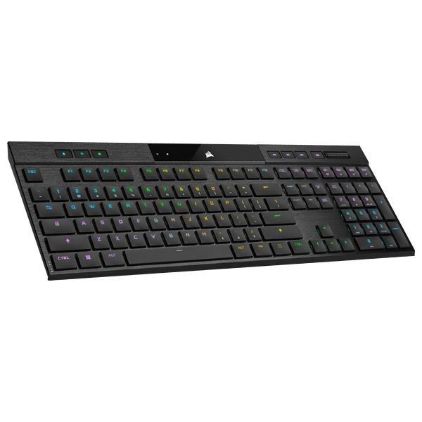 Corsair K100 Air Wireless RGB Ultra-Thin Mechanical Gaming Keyboard - Cherry MX Ultra Low Profile Tactile (US English), , large image number 1