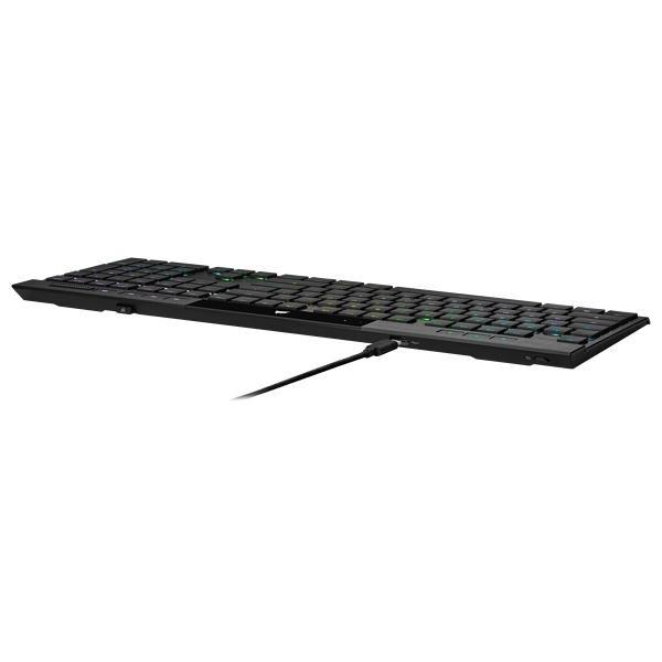 Corsair K100 Air Wireless RGB Ultra-Thin Mechanical Gaming Keyboard - Cherry MX Ultra Low Profile Tactile (US English), , large image number 4