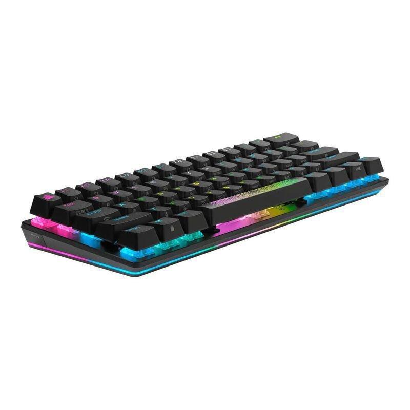 CORSAIR - Corsair K70 PRO MINI WIRELESS 60% Mechanical CHERRY MX Red Switch Keyboard with RGB Backlighting - Black