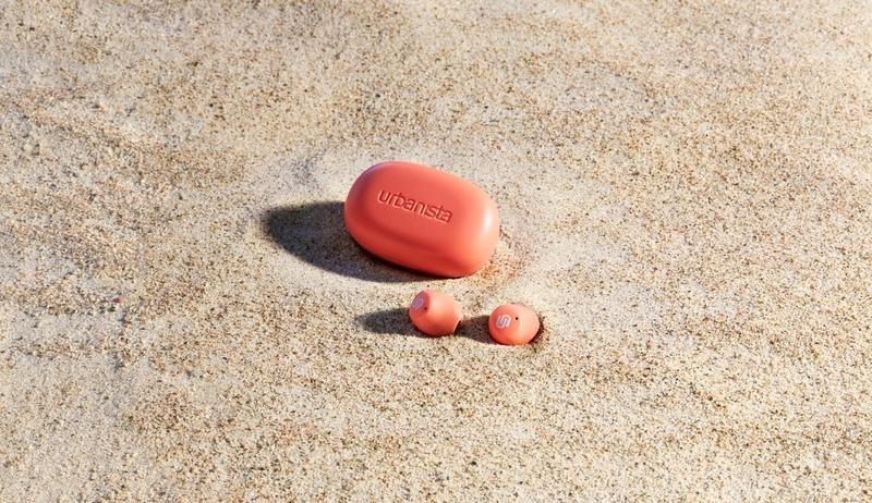 Urbanista Lisbon True Wireless Earbuds - Coral Peach, , large image number 2