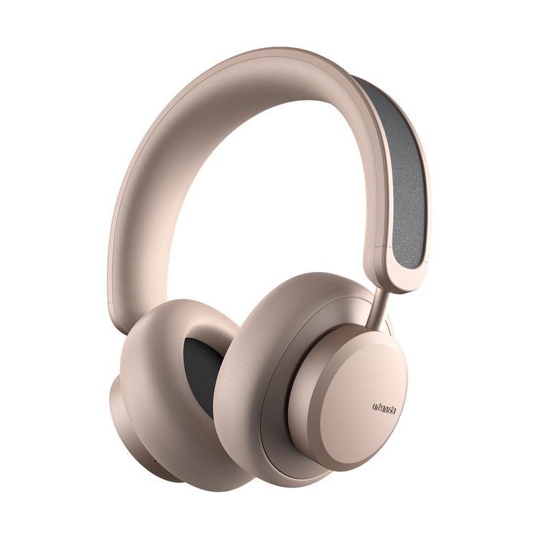 Urbanista Los Angeles Solar-Powered Wireless On-Ear Headphones With Noise-Cancellation - Sand Gold, , medium