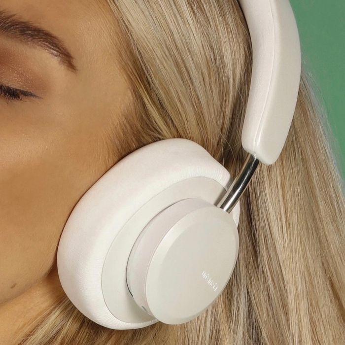Urbanista Miami Active Noise-Cancelling Wireless On-Ear Headphones - Pearl White, , large image number 1