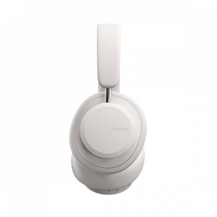 Urbanista Miami Active Noise-Cancelling Wireless On-Ear Headphones - Pearl White, , large image number 4