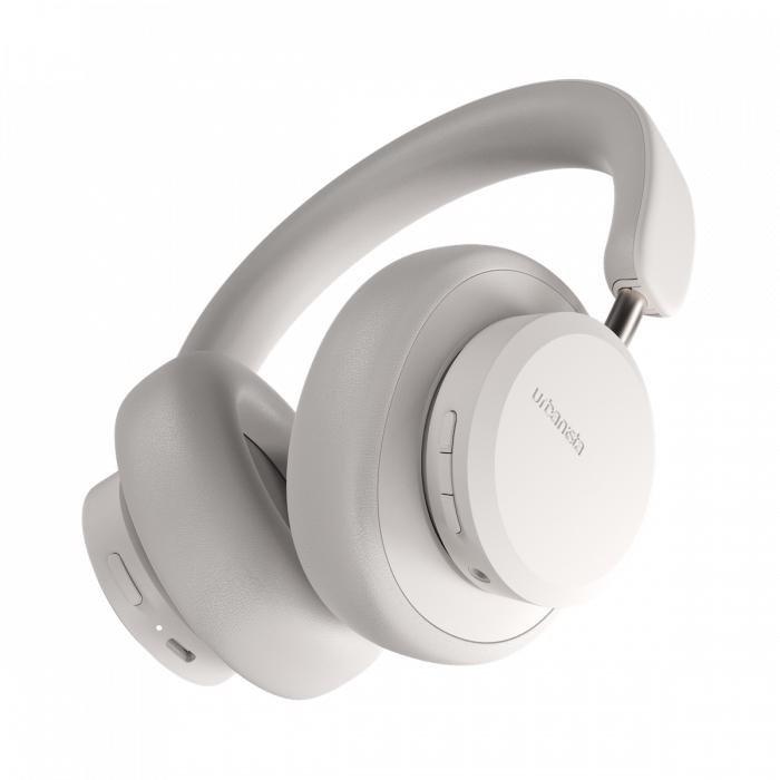 Urbanista Miami Active Noise-Cancelling Wireless On-Ear Headphones - Pearl White, , large image number 5