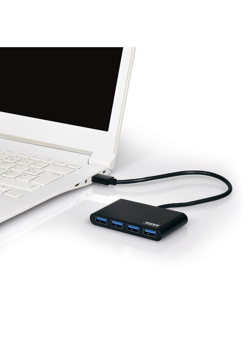 Port Designs 4-Port USB Hub - (USB 3.0 to 4 x USB 3.0), , large image number 1