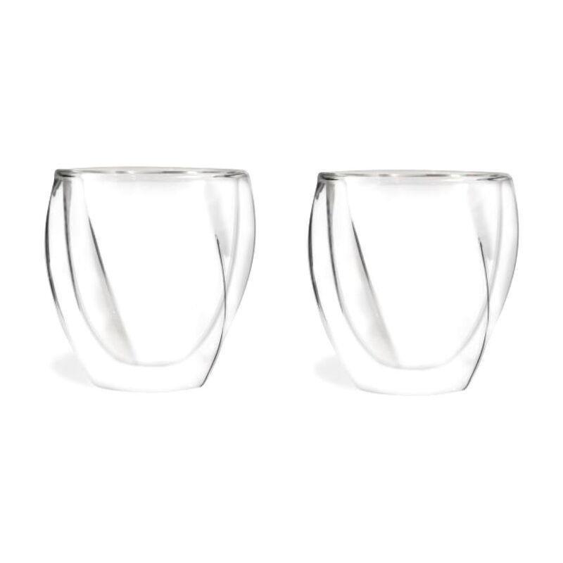 Vialli Design Set Of 2 Double Wall Glass Cristallo 5486 250 ml, , large image number 0