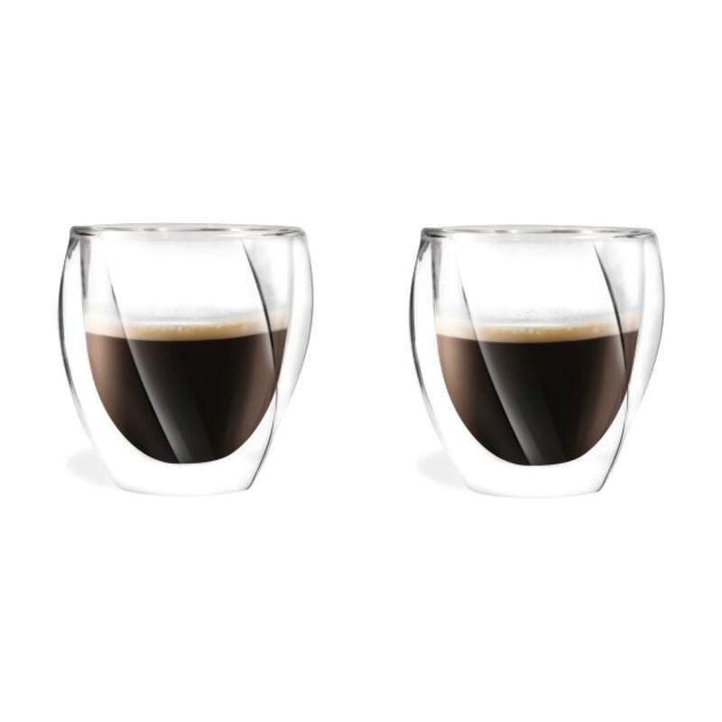 Vialli Design Set Of 2 Double Wall Glass Cristallo 5486 250 ml, , large image number 1