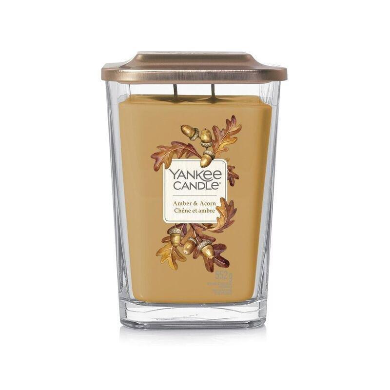 Yankee Candle Elevation Vessel Amber & Acorn 552g (Large), , large image number 0
