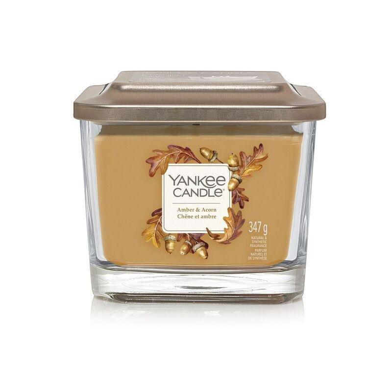 Yankee Candle Elevation Vessel Amber & Acorn 347g (Medium), , large image number 0