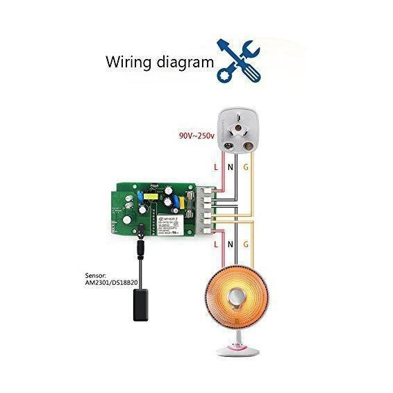 Sonoff TH Room Temperature & Humidity Monitor Sensor - AM2301, , large image number 3
