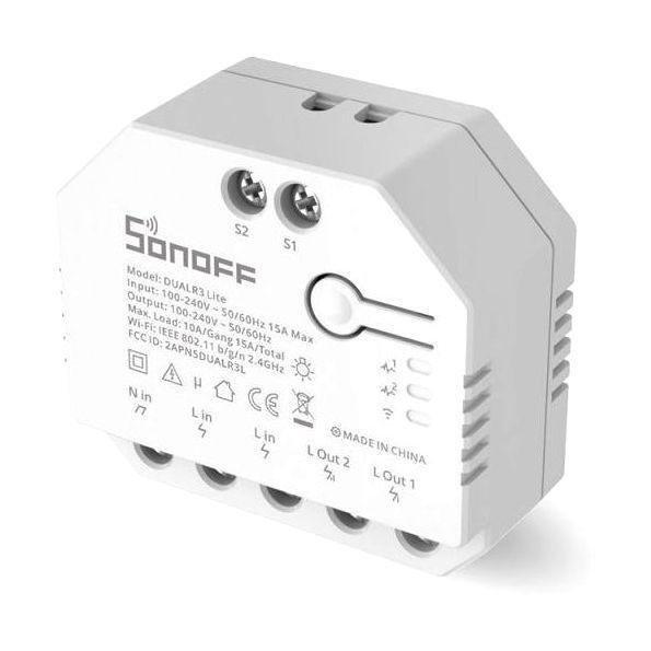 Sonoff DUALR3 Lite Dual Relay Two Way Power Metering Smart Switch, , large image number 2
