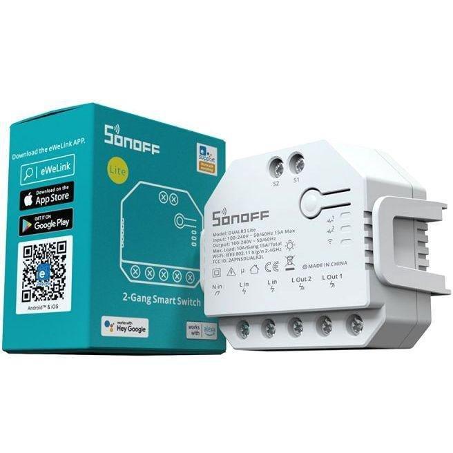 Sonoff DUALR3 Lite Dual Relay Two Way Power Metering Smart Switch, , large image number 3