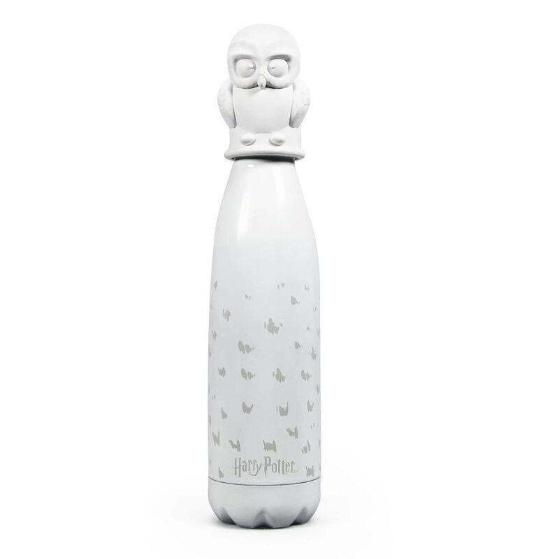 Half Moon Bay Metal Water Bottle Harry Potter Hedwig (3D) 500ml, , large image number 0
