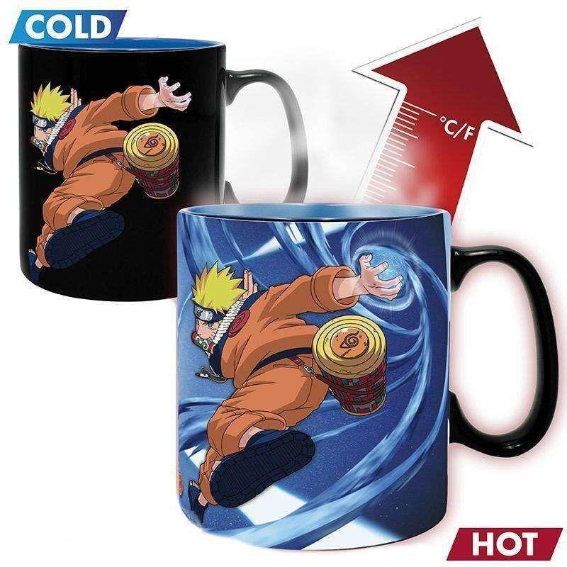 Abystyle Heat Reveal Mug Naruto Naruto & Sasuke 460ml, , large image number 0