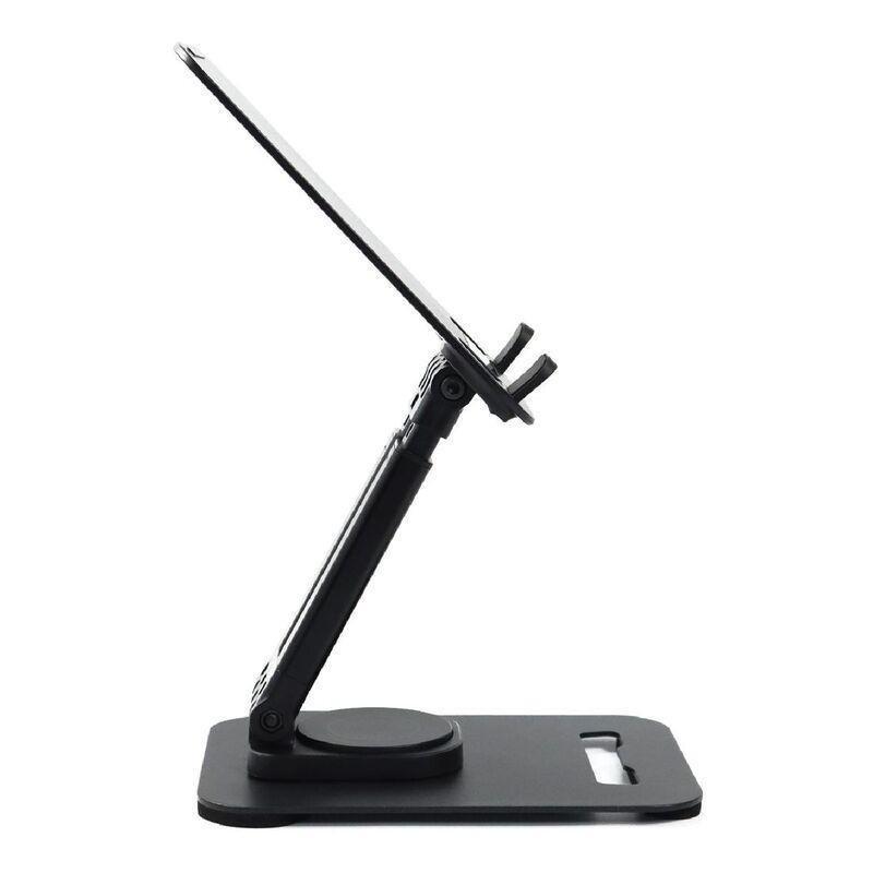 Porodo Foldable Tablet Stand with Adjustable Neck for iPad/Tablets/iPhone, , large image number 1
