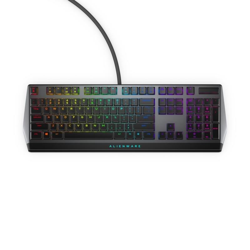 Alienware AW510K Low-Profile RGB Mechanical Gaming Keyboard - CHERRY MX Low Profile Red - Darkside of the Moon (US English), , large image number 1