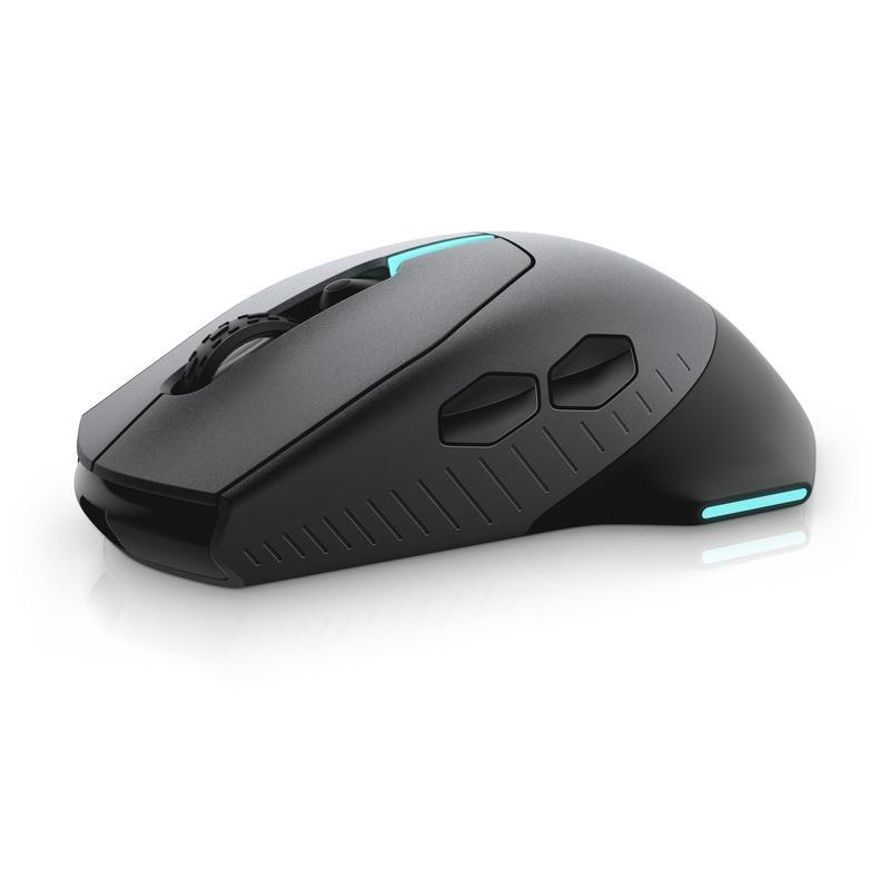 Alienware 610M Wired/Wireless Gaming Mouse - White, , large image number 2