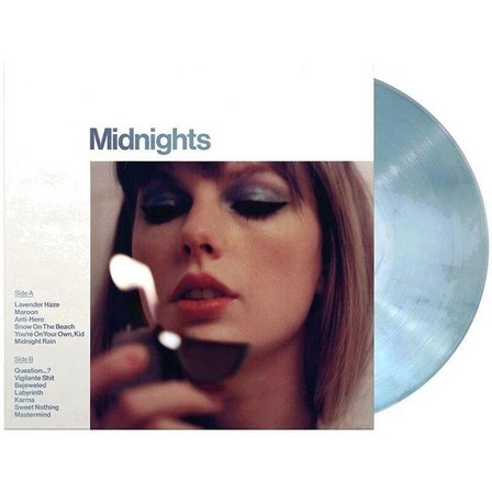 UNIVERSAL MUSIC - Midnights - Moonstone Blue (Colored Vinyl) (Limited Edition) | Taylor Swift