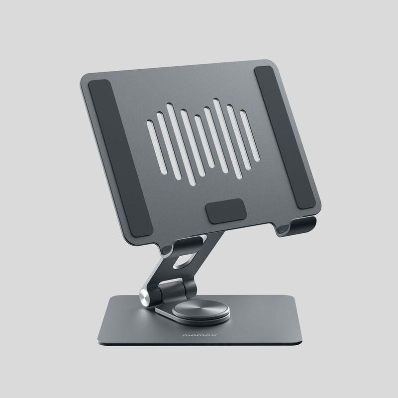 Momax KH8E Fold Stand Portable Tablet & Laptop Stand - Space Grey, , medium