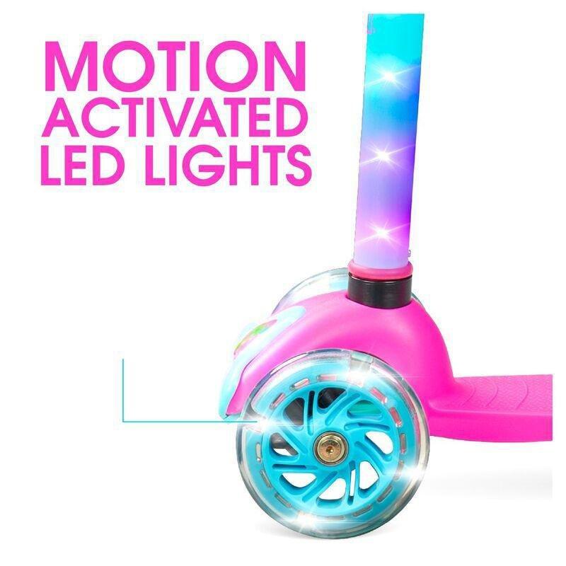 Zycom Zipper Lumen Kids' Light-Up Scooter - Pink/Teal, , large image number 2