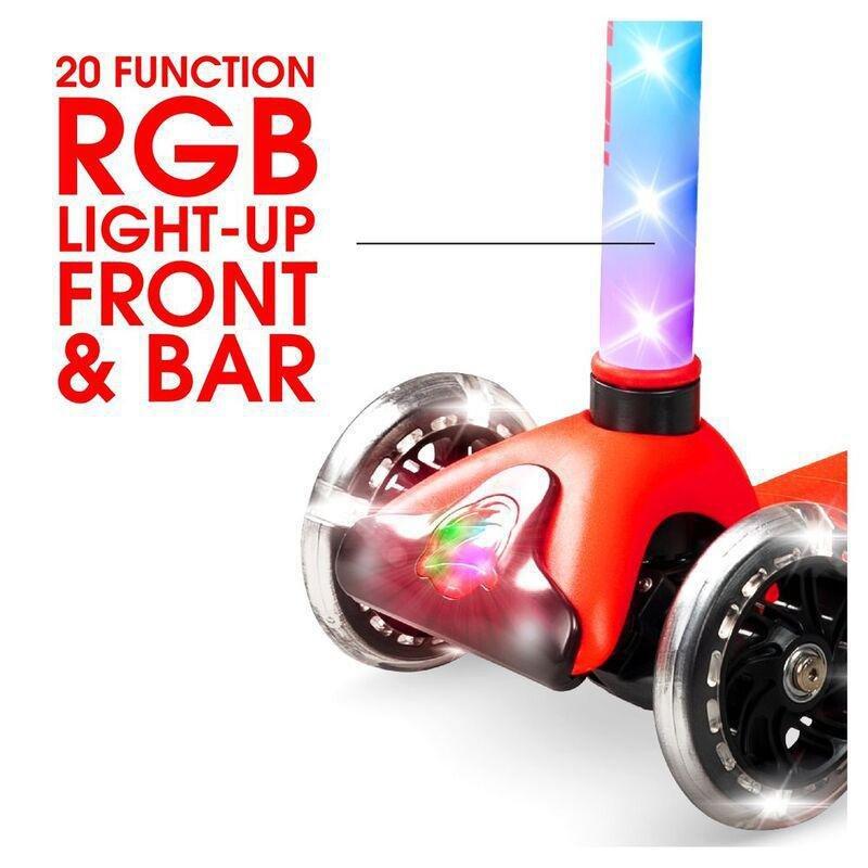 Zycom Zipper Lumen Kids' Light-Up Scooter - Red/Black, , large image number 1