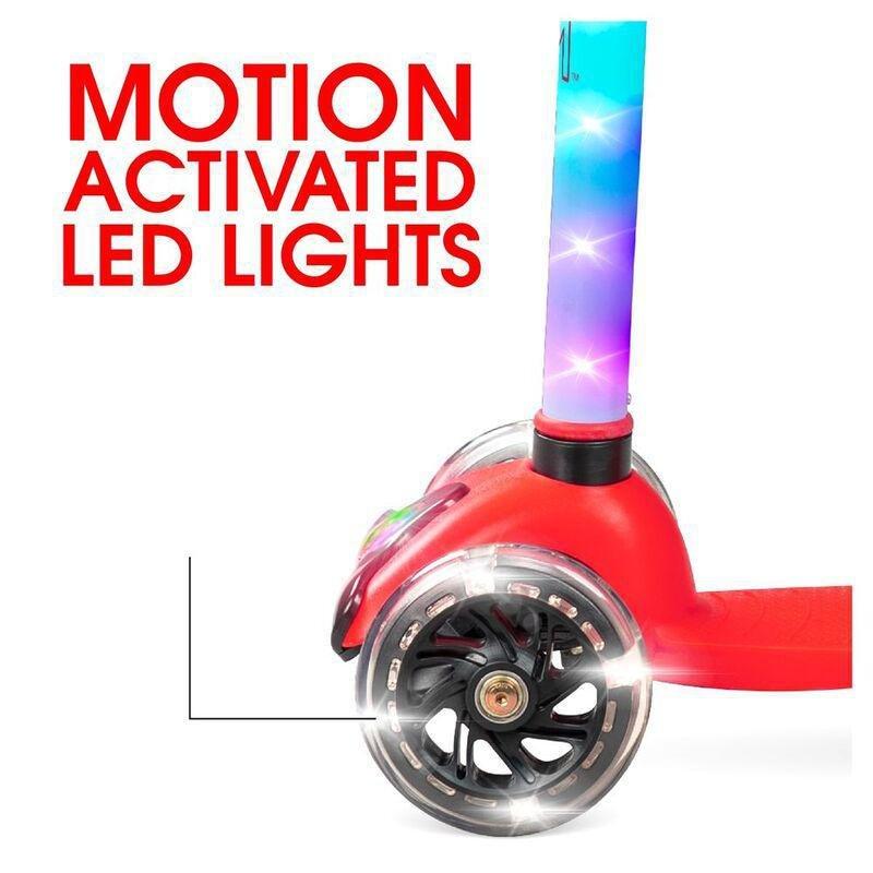 Zycom Zipper Lumen Kids' Light-Up Scooter - Red/Black, , large image number 2