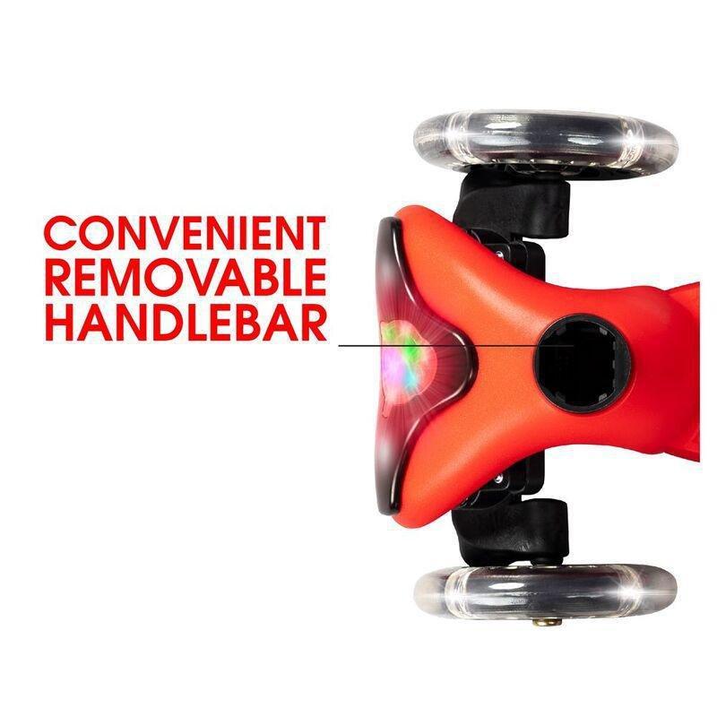 Zycom Zipper Lumen Kids' Light-Up Scooter - Red/Black, , large image number 3