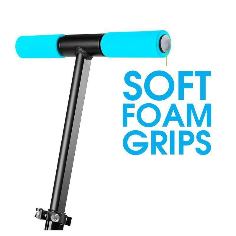 Madd Gear Carve Rize 100 Foldable Light-Up Scooter - Teal/Lime, , large image number 4