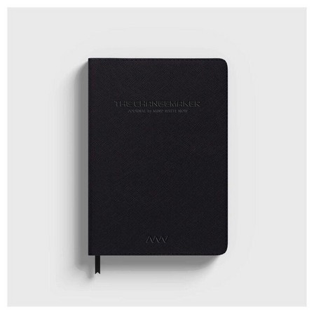 MWN - Mind Write Now The Change Maker A5 Mm English Journal - Black