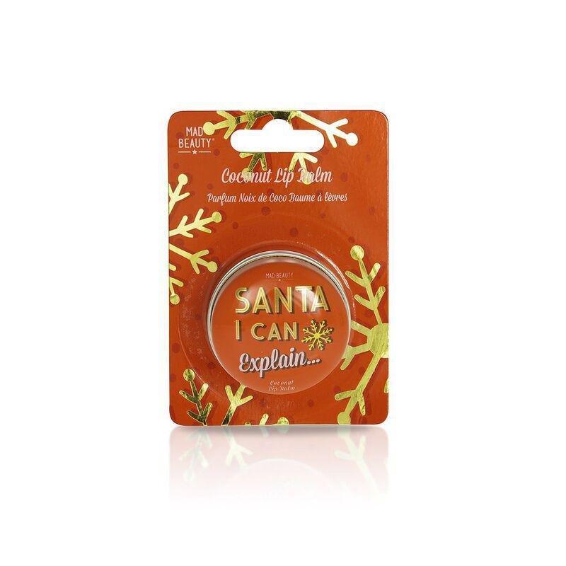 Mad Beauty Jingle Ladies Lip Balm 10g - Santa I Can Explain, , medium