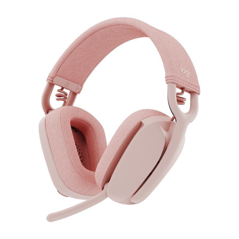 Logitech 981-001224 Zone Vibe 100 Wireless Headphones - Rose, , large image number 0
