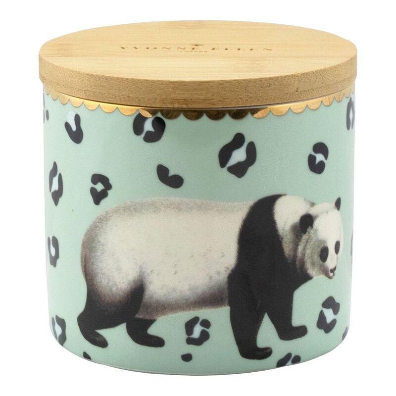 Yvonne Ellen Storage Jar Sml Panda, , large image number 0
