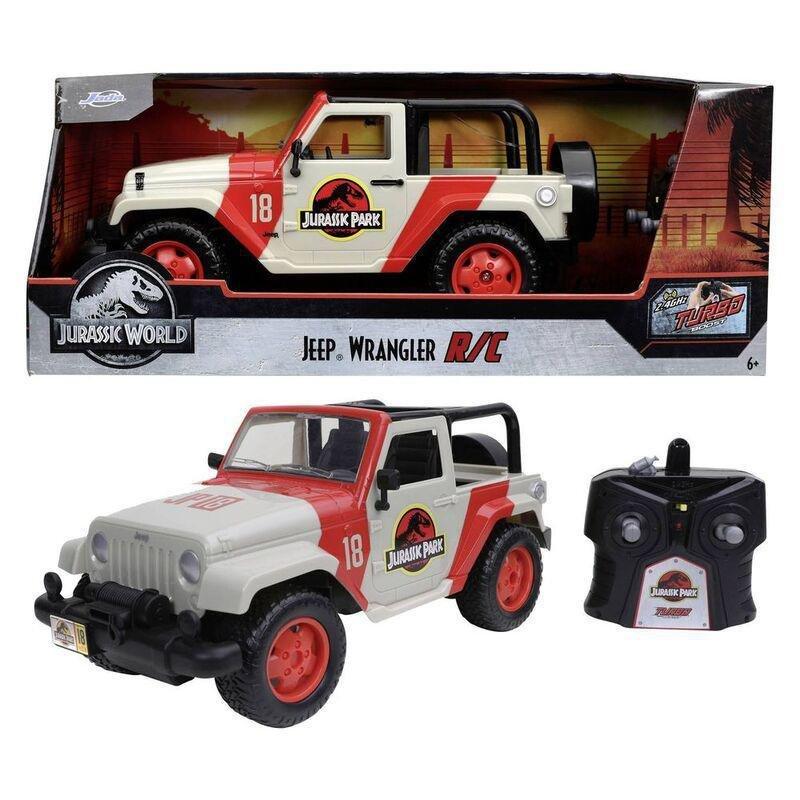 Jada Toys Jurassic Park Jeep Wrangler Remote Control Car 1.16 Scale, , large image number 0