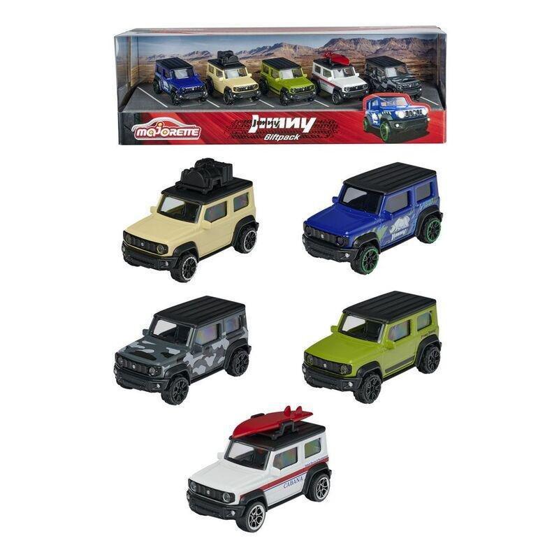 Majorette Suzuki Jimny Diecast Model Cars 1.64 Scale (Pack Of 5), , large image number 0