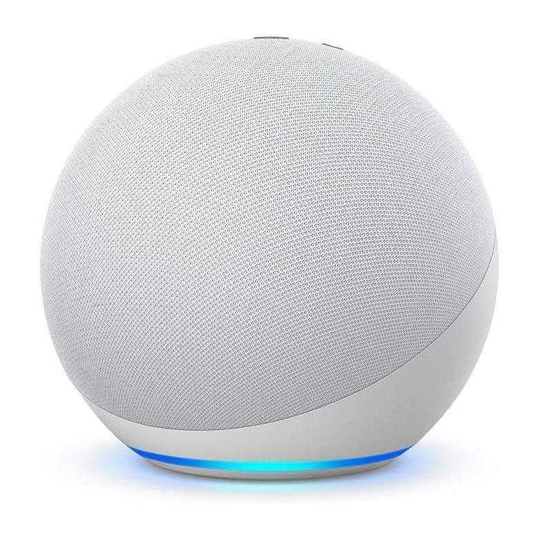 Amazon Echo 4th Gen Smart Speaker with Alexa - Glacier White, , large image number 0