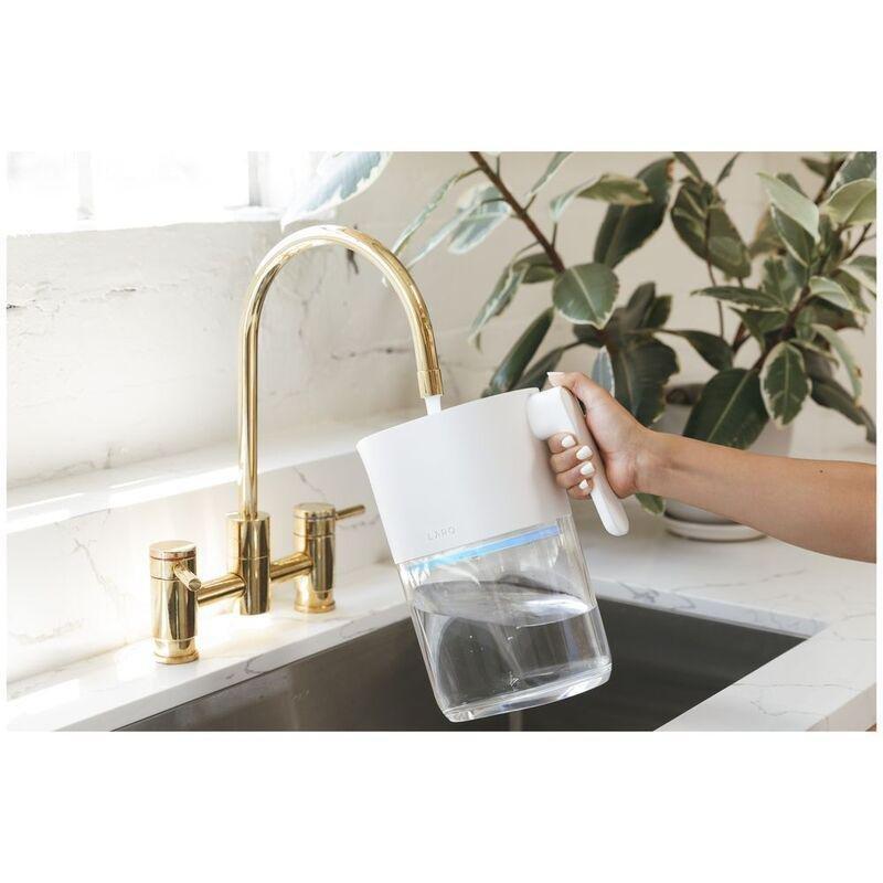 LARQ Pitcher PureVis Pure White with Advanced Filter - 1.9L/8-Cup, , large image number 4