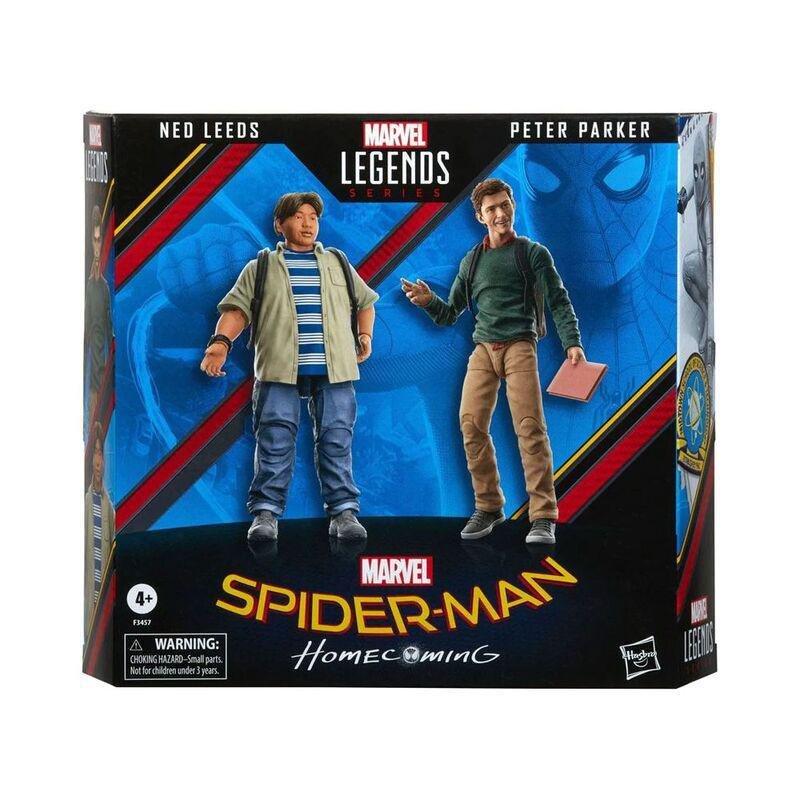 Hasbro Marevl Legends Series Spider-Man Homecoming Peter Parker And Ned Leeds Action Figure (Pack of 2), , large image number 0