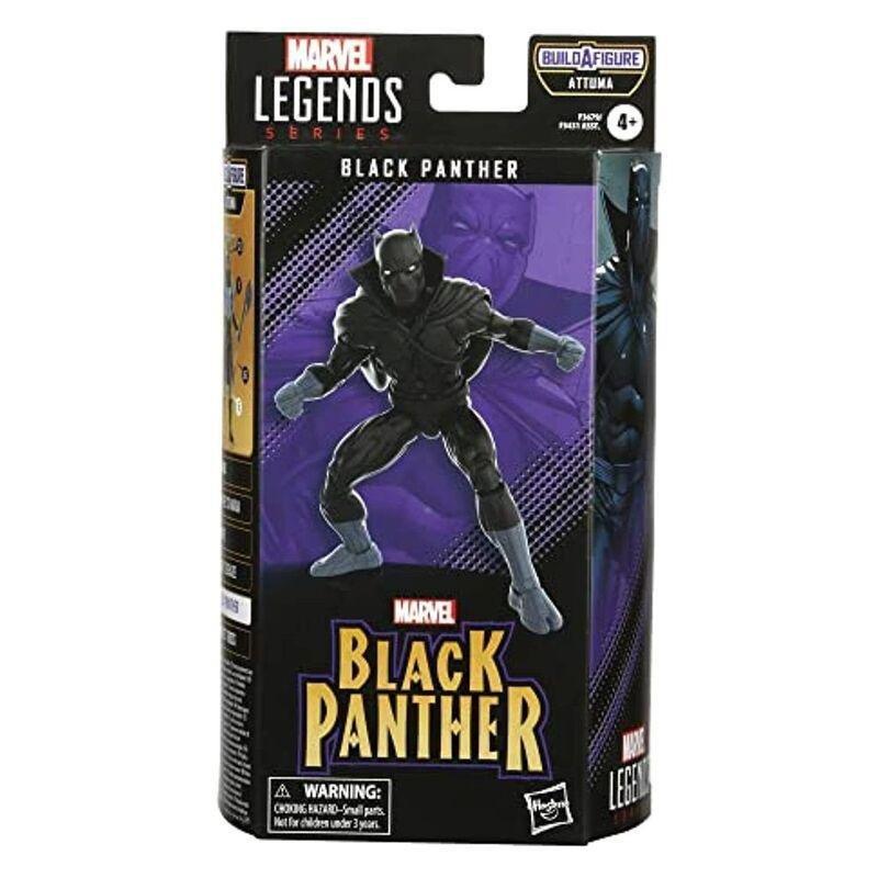 Hasbro Marvel Legends Series Black Panther Build A Figure Black Panther Action Figure, , large image number 2
