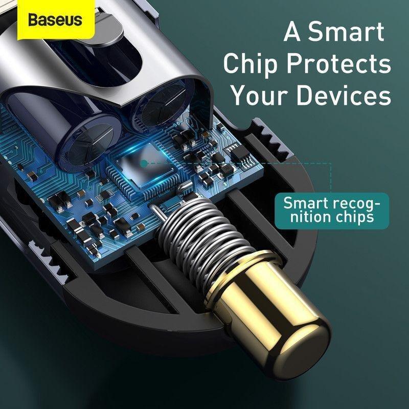 Baseus Share Together PPS Multi-port Fast Charging Car Charger With Extension, , large image number 3