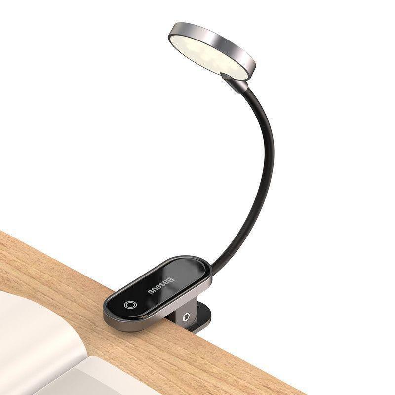 Baseus Comfort Reading Mini Clip Lamp - Dark Gray, , large image number 9