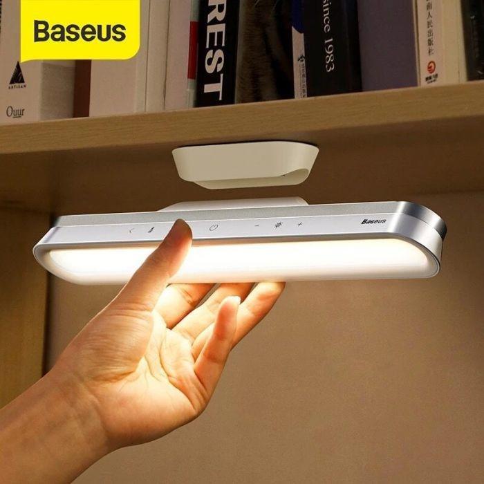 Baseus Magnetic Stepless Dimming Charging Desk Lamp Pro - White, , large image number 1